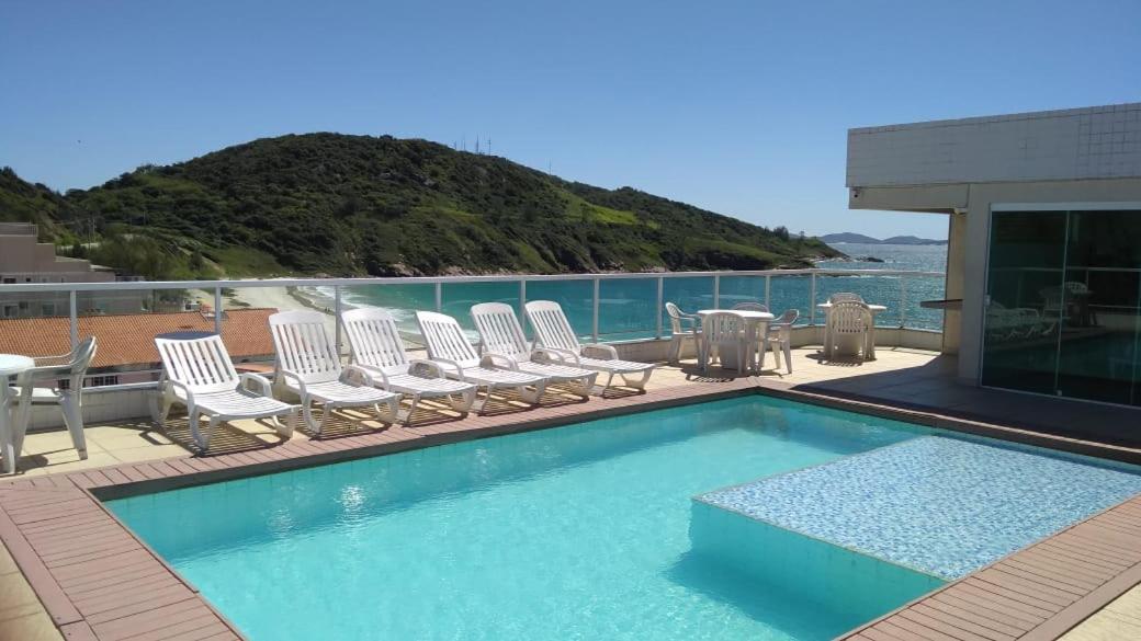 Vista Mar- 3 Quartos, Piscina E Churrasqueira Na Prainha Arraial do Cabo Ngoại thất bức ảnh